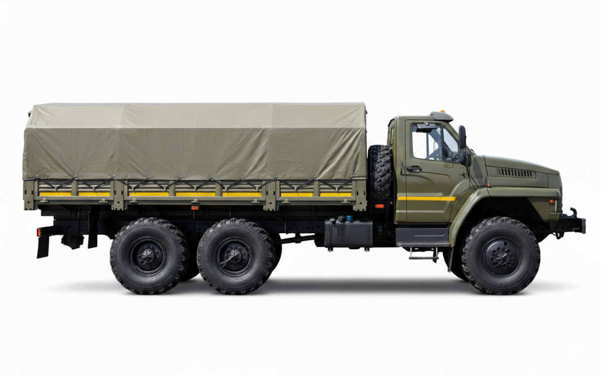 Тент — полог на УРАЛ 4320 длинномер